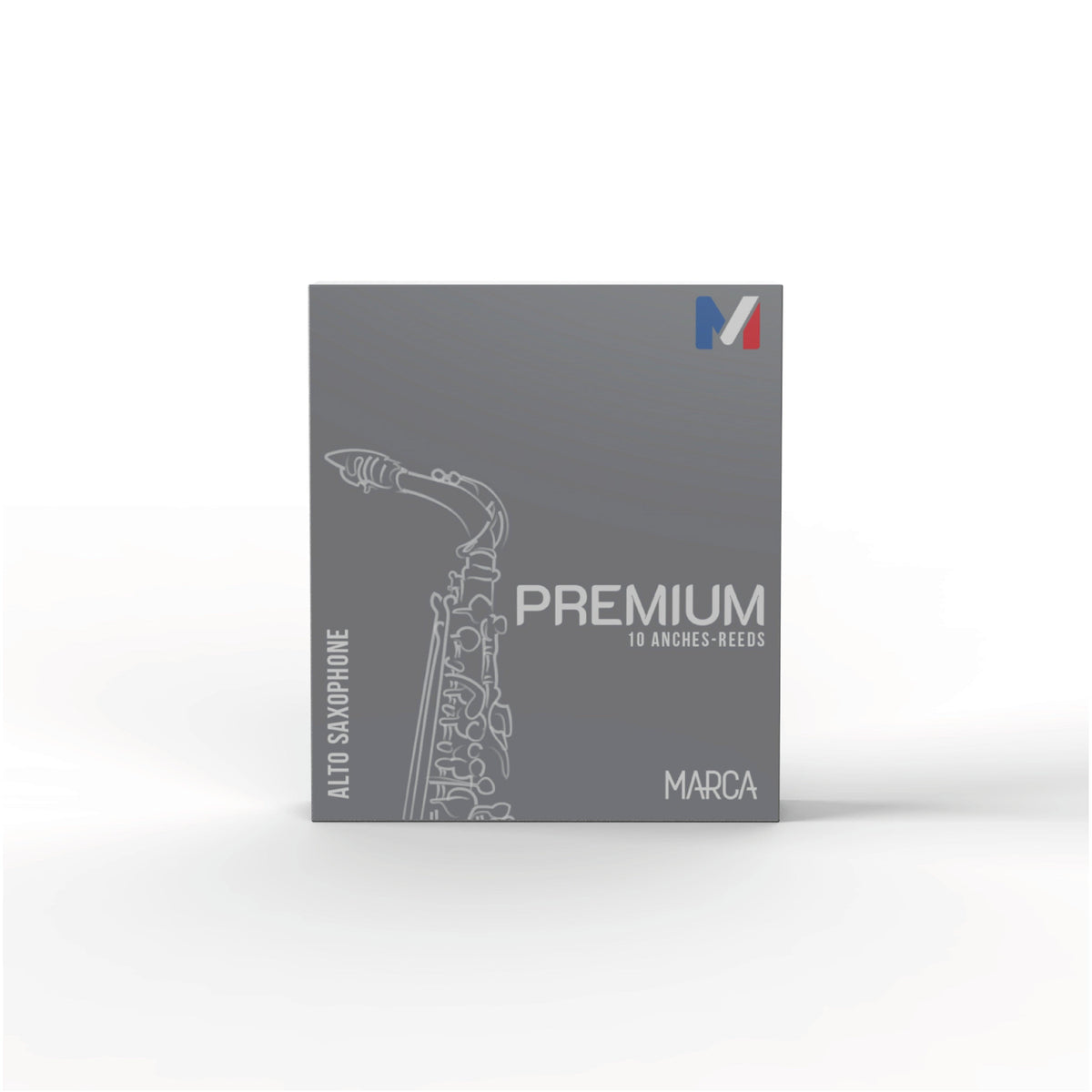 10 ANCHES MARCA PREMIUM SAXOPHONE ALTO - MARCA
